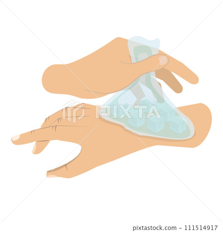 3D Isometric Flat Vector Illustration of First Aid For Trauma. Item 2 3D Isometric Flat Vector Illustration of First Aid For Trauma. Item 2 111514917