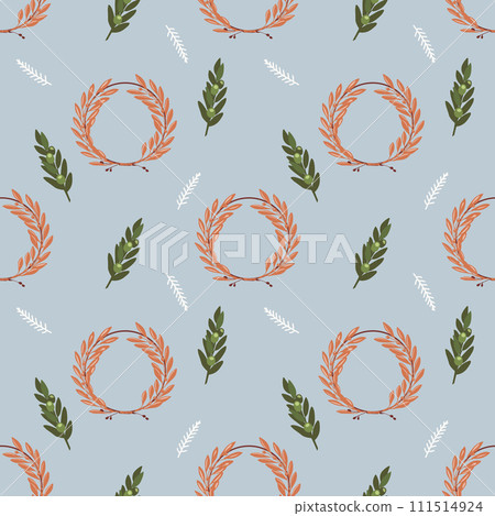 Seamless pattern with antique ancient Greek elements for a unique museum design Seamless pattern with antique ancient Greek elements for a unique museum design 111514924