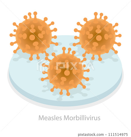 3D Isometric Flat Vector Illustration of Upper Respiratory Tract Infection. Item 2 3D Isometric Flat Vector Illustration of Upper Respiratory Tract Infection. Item 2 111514975