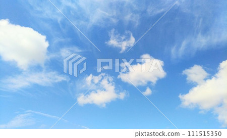 夏天的藍天白雲 夏天的藍天白雲 111515350