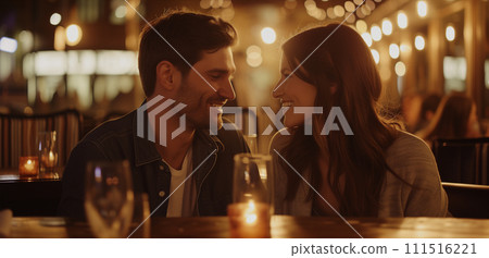 Happy couple on a date Happy couple on a date 111516221