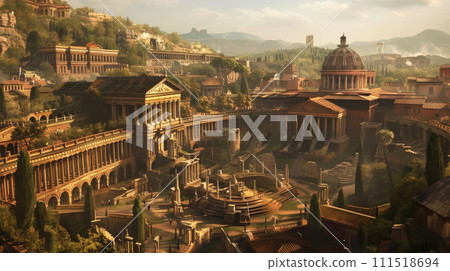 Ancient Rome City Background