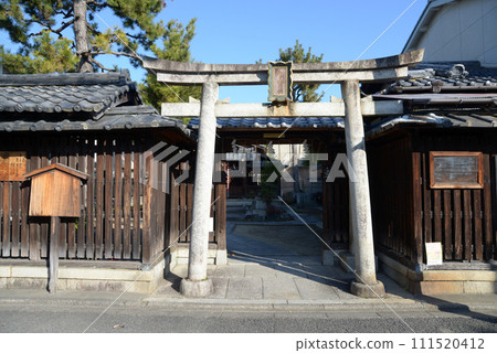 Sachi Shrine Entrance Torii Kojin-cho, Kamigyo-ku, Kyoto City Sachi Shrine Entrance Torii Kojin-cho, Kamigyo-ku, Kyoto City 111520412