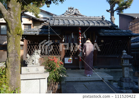 Sachi Shrine Worship Hall and Main Hall Sachijincho, Kamigyo Ward, Kyoto City Sachi Shrine Worship Hall and Main Hall Sachijincho, Kamigyo Ward, Kyoto City 111520422