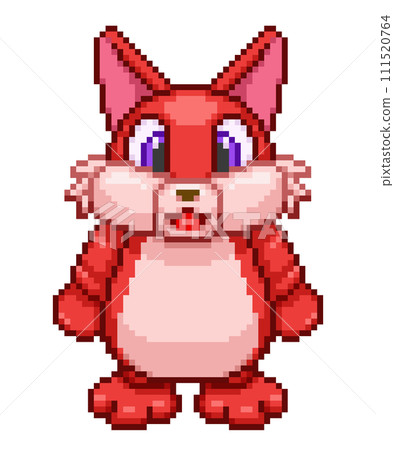 貓服裝的像素藝術 貓服裝的像素藝術 111520764
