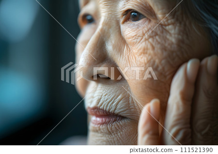 肌膚紋理隨年齡變化－亞洲老年女性的自然美 111521390