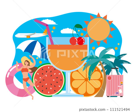 夏天圖像例證 夏天圖像例證 111521494