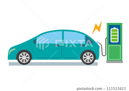 Electric car to charge 111521621