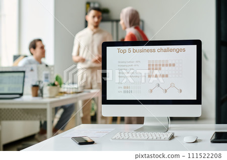 Financial data on computer screen Financial data on computer screen 111522208