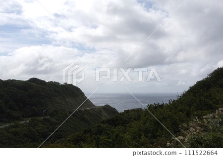 I got a flat tire on National Route 339 from Kodomari to Cape Tatsubi. 111522664