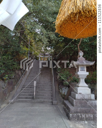 Owaritaga Shrine in winter 111522836