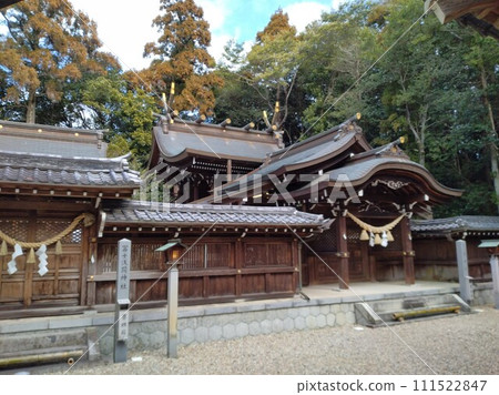 Owaritaga Shrine in winter 111522847