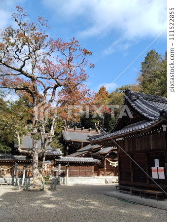 Owaritaga Shrine in winter 111522855