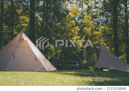 營地 露營 帳篷 111523648