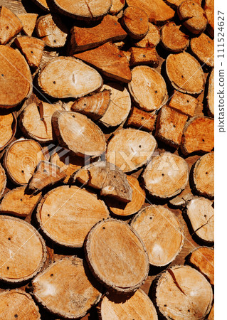 Cross section of tree trunks, timber background. Cross section of tree trunks, timber background. 111524627