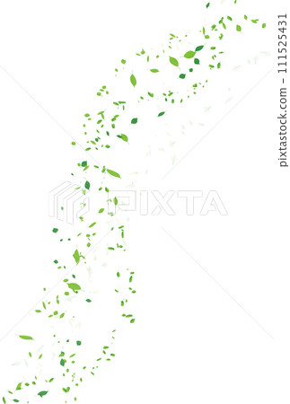 新的綠色留下風景背景 111525431