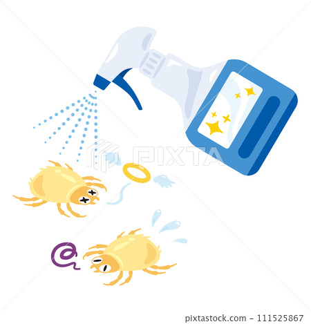 Ticks removed with spray Ticks removed with spray 111525867
