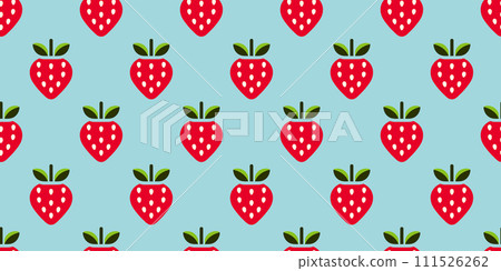 Strawberry pattern wallpaper background material 111526262