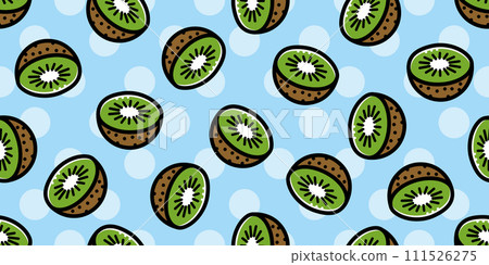 Kiwi pattern wallpaper background material 111526275