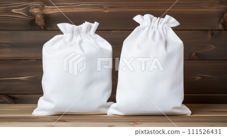 Light Fabric Bags Made of Natural Fabric Light Fabric Bags Made of Natural Fabric 111526431