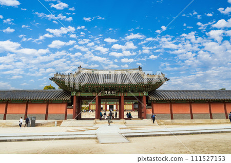 Korean royal palace "Changdeokgung Palace" Korean royal palace "Changdeokgung Palace" 111527153