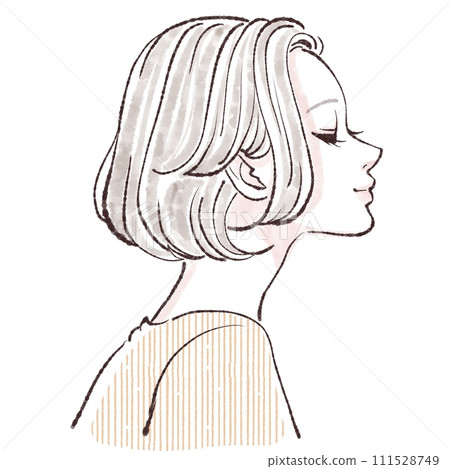 婦女和女孩插畫素材 婦女和女孩插畫素材 111528749