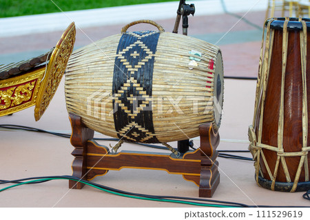 Thai drums musical instrument 111529619