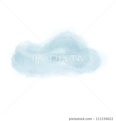 The cloud water color paint png image. 111530022