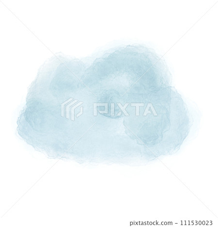 The cloud water color paint png image. 111530023