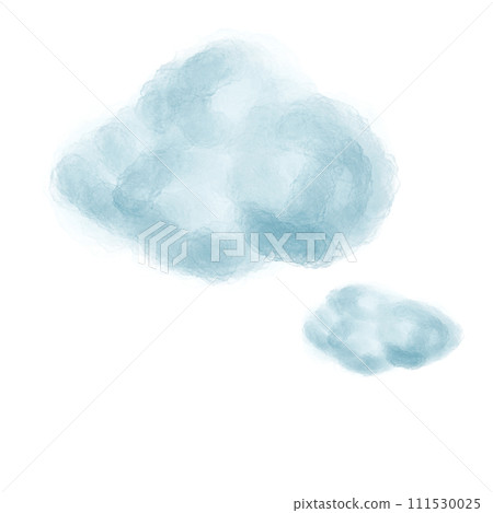 The cloud water color paint png image. The cloud water color paint png image. 111530025