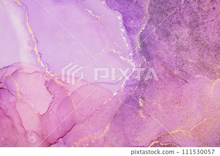 Abstract purple paint background. Acrylic texture with marble pattern 111530057
