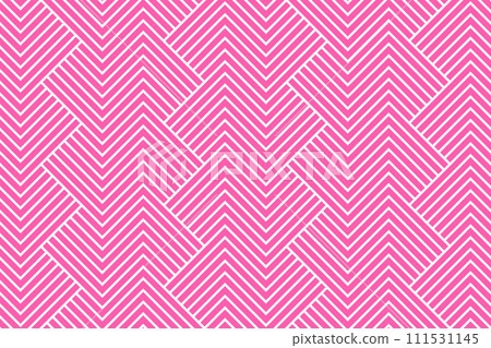 Abstract geometric pattern with stripes, lines. Seamless vector background. White and pink ornament. Simple lattice graphic design Abstract geometric pattern with stripes, lines. Seamless vector background. White and pink ornament. Simple lattice graphic design 111531145