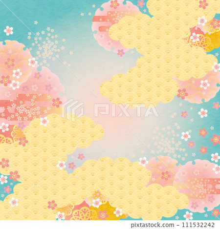 背景素材-日式櫻花2024-8 111532242