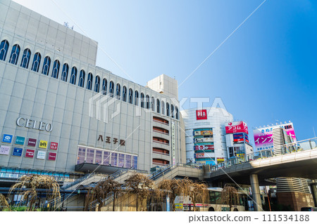 Tokyo Hachioji Station North Exit Rotary Mulberry Bridge 111534188