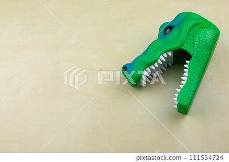 Toy of an extinct animal 111534724