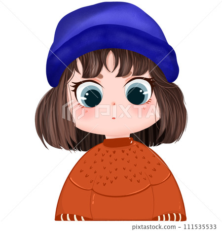 girl in blue hat girl in blue hat 111535533