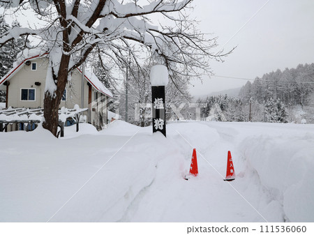 Snowy Soya Main Line Shiokari Station 111536060