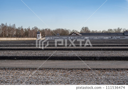 Dachau Concentration Camp Buildings in Germany 111536474