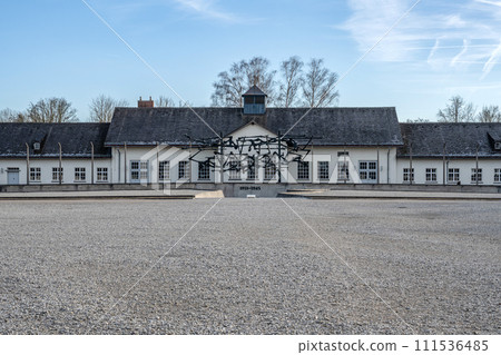 Dachau Concentration Camp Buildings in Germany 111536485