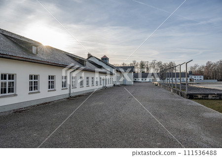 Dachau Concentration Camp Buildings in Germany 111536488