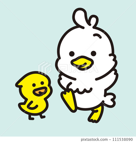 cute duck brothers 111538090