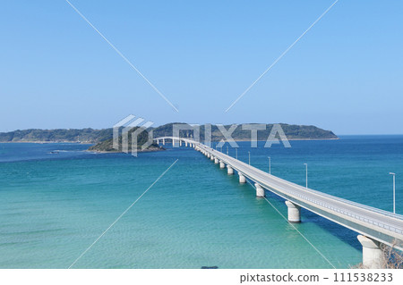 Overlooking Tsunoshima Bridge 111538233
