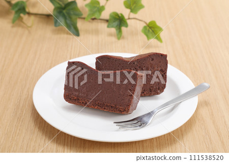 Delicious chocolate terrine 111538520