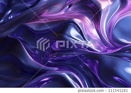 Abstract background of purple liquid. 3d rendering, 3d illustration. Abstract background of purple liquid. 3d rendering, 3d illustration. 111541281