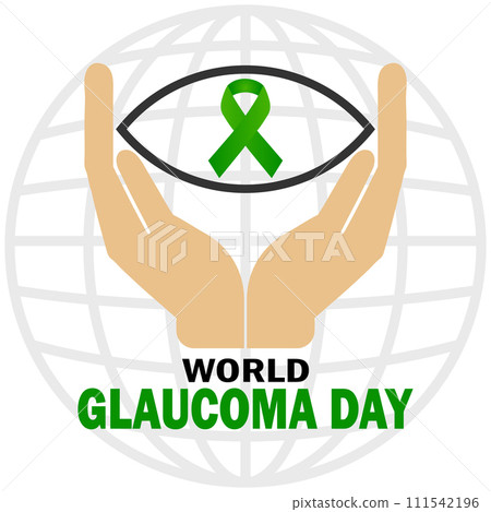 World Glaucoma Day Vector Illustration 111542196