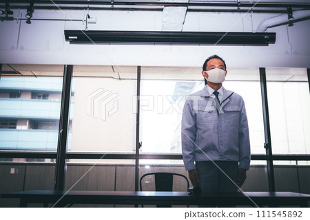 Portrait of a middle-aged businessperson Portrait of a middle-aged businessperson 111545892