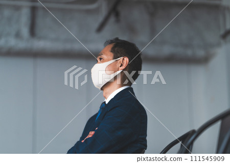 Portrait of a middle-aged businessperson Portrait of a middle-aged businessperson 111545909