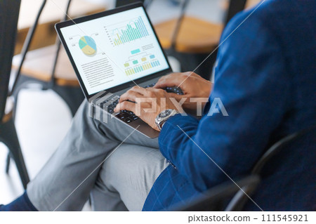 Portrait of a middle-aged businessperson Portrait of a middle-aged businessperson 111545921