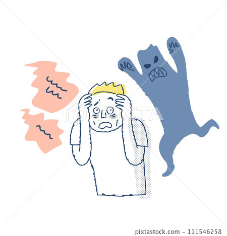 一個被幻聽和幻覺嚇到的男人 111546258