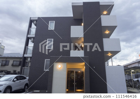 Small condominium, apartment complex Small condominium, apartment complex 111546416